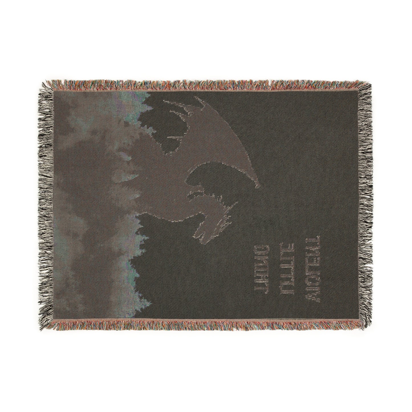 Violent Little Thing Wing Leader Fourth Quadrant Rider Squad Woven Blanket