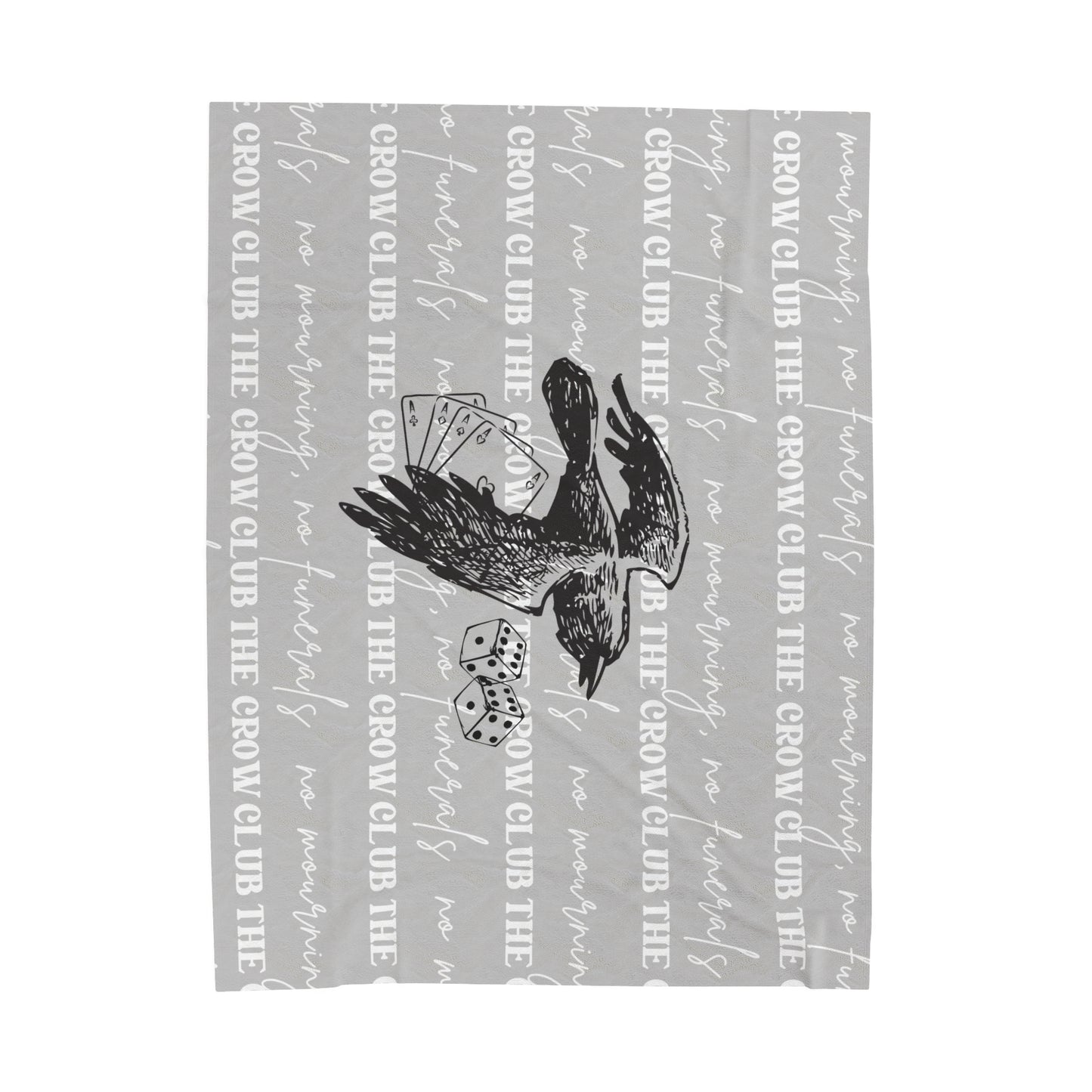 Vintage Ketterdam Crow Club Blanket, Six Of Crows Throw Blanket, Kaz Brekker Blanket, Crow Club Bedding, Inej Ghafa, Six Of Crows Merch