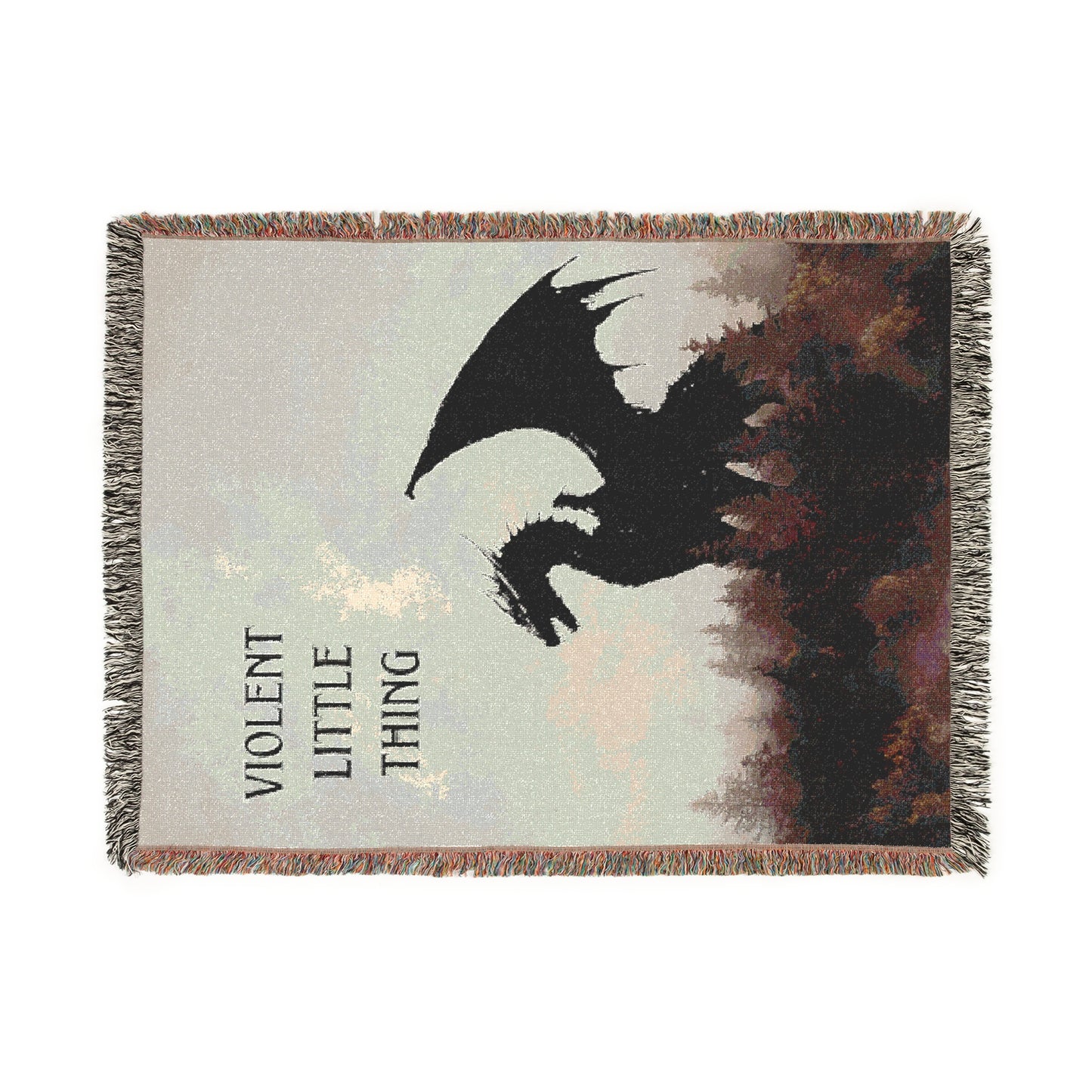 Violent Little Thing Wing Leader Fourth Quadrant Rider Squad Woven Blanket