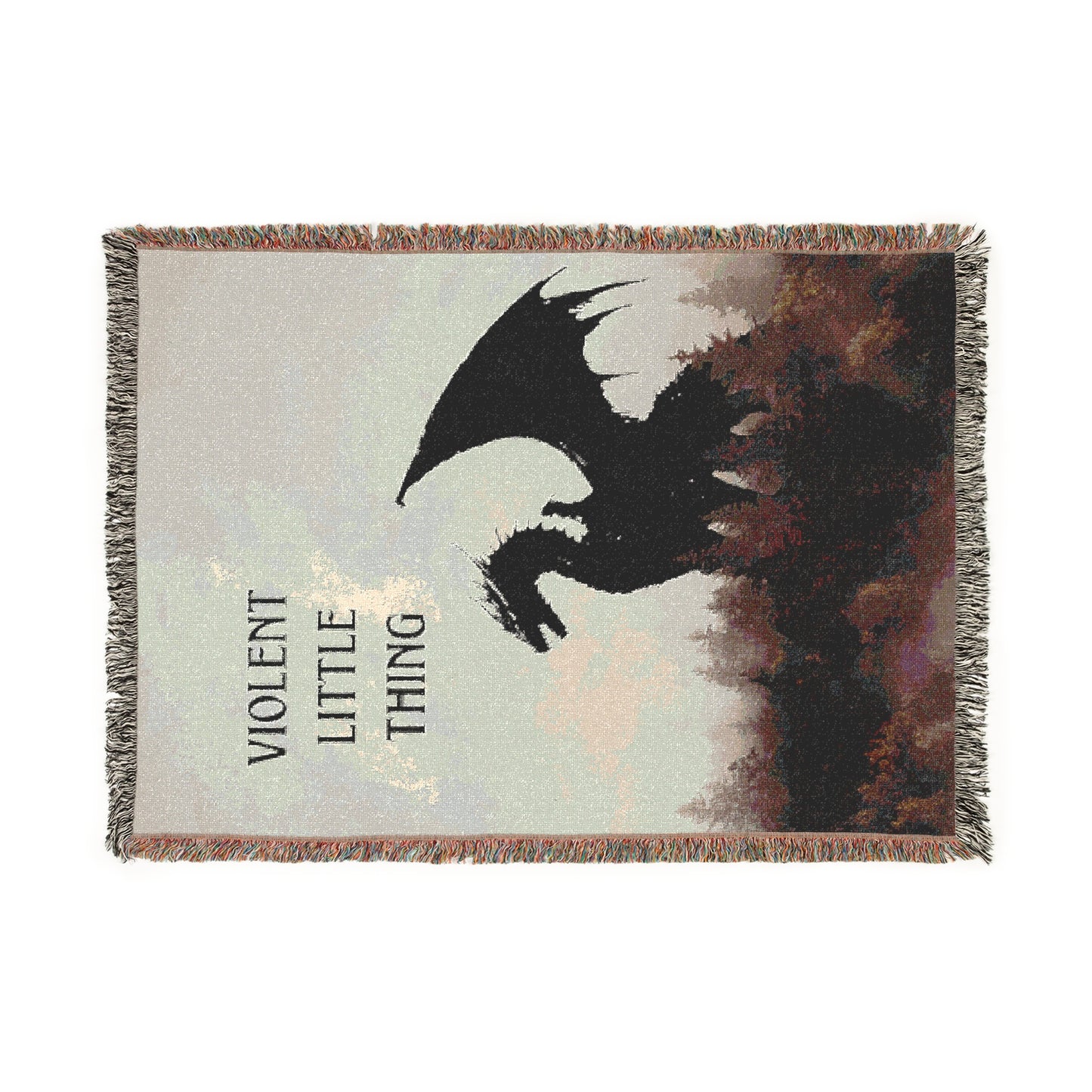 Violent Little Thing Wing Leader Fourth Quadrant Rider Squad Woven Blanket