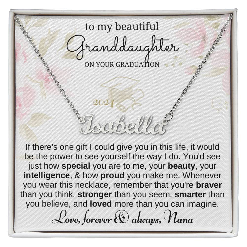 Graduation Necklace from Grandma