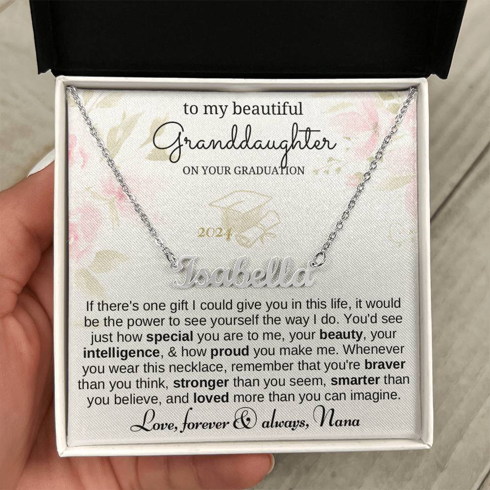 Graduation Necklace from Grandma