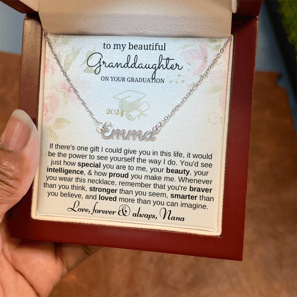 Graduation Necklace from Grandma