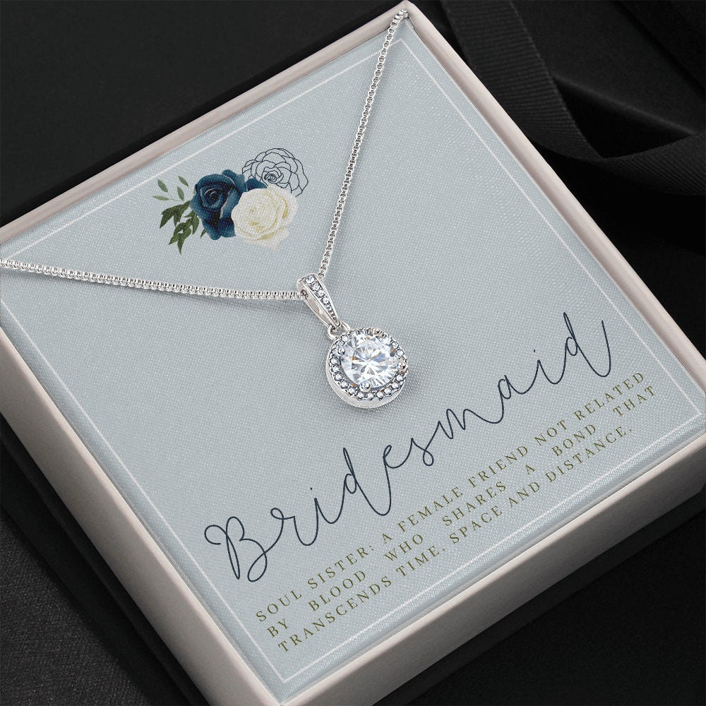 Dusty Blue Bridesmaid Gift