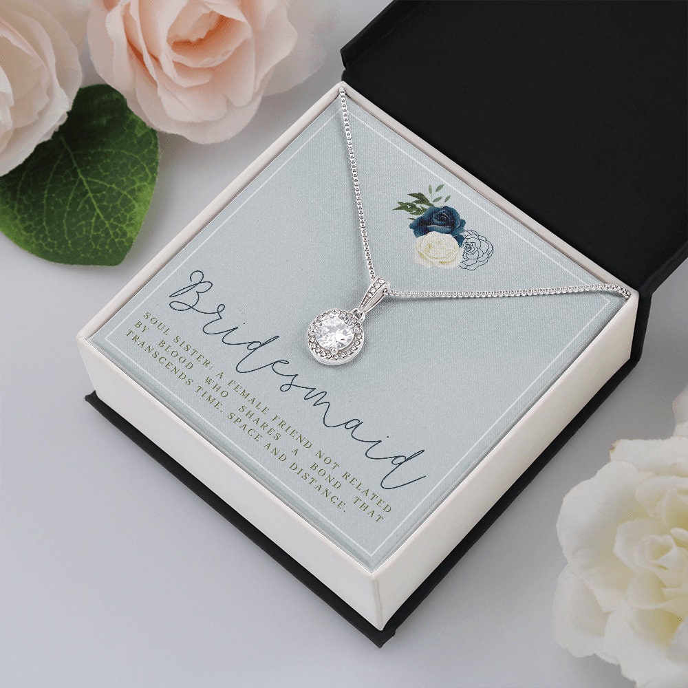 Dusty Blue Bridesmaid Gift