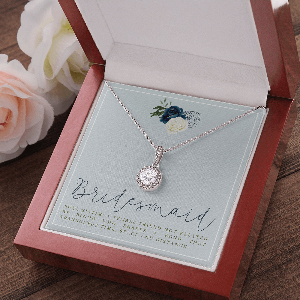 Dusty Blue Bridesmaid Gift