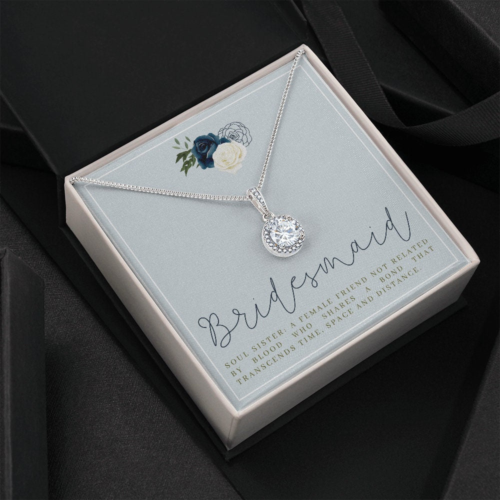 Dusty Blue Bridesmaid Gift