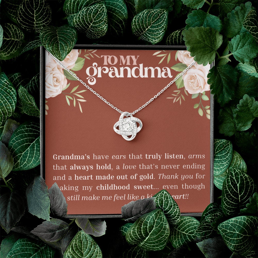 Card and Necklace for Grandmother, Grandma, For Wedding, Mothers Day, Birthday, Marsala, Terracotta, Cream, Dusty Rose, Boho, Retro