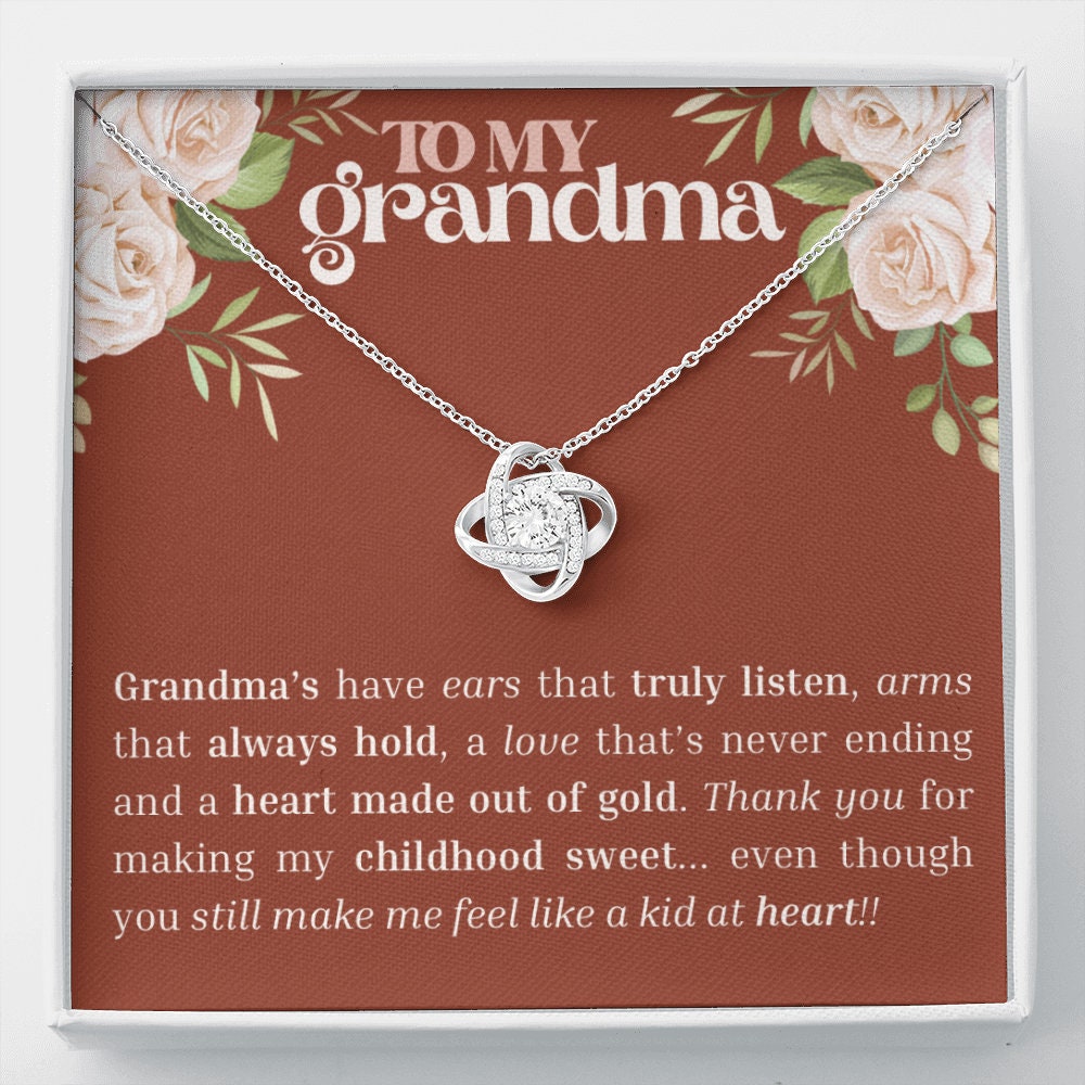 Card and Necklace for Grandmother, Grandma, For Wedding, Mothers Day, Birthday, Marsala, Terracotta, Cream, Dusty Rose, Boho, Retro