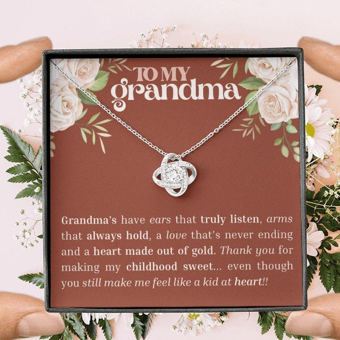 Card and Necklace for Grandmother, Grandma, For Wedding, Mothers Day, Birthday, Marsala, Terracotta, Cream, Dusty Rose, Boho, Retro